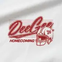 Delta Gamma Scripted Lettering Football Graphic PR Shirt