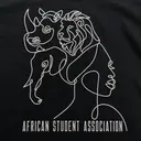 African Student Association Line Art Animal Faces PR Shirt