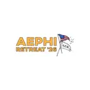 Alpha Epsilon Phi American Flag and Bold Text Retreat Tank