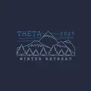 Kappa Alpha Theta Mountain Scene Winter Retreat Hoodie