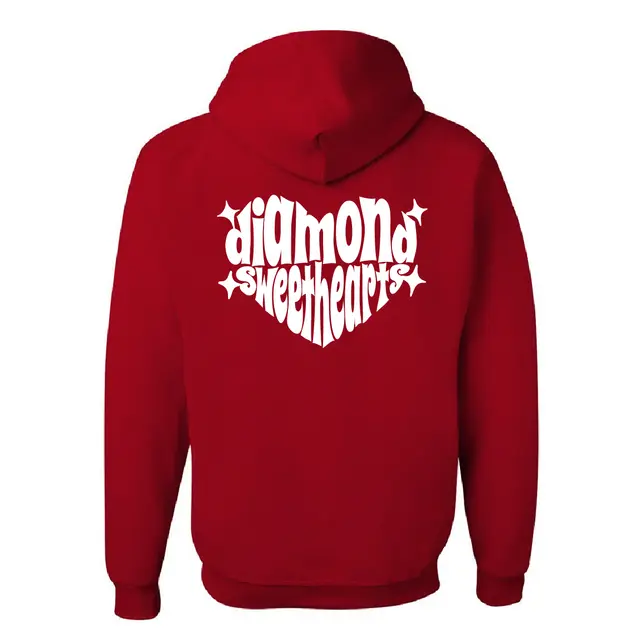 Diamond Sweethearts Groovy Heart PR Hoodie 2