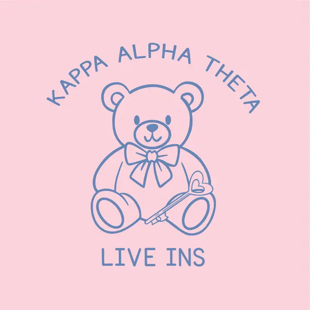Kappa Alpha Theta Teddy Bear Live Ins Tank