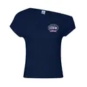 Pi Beta Phi Pink Dotted Oval with Ribbon PR Shirt 2