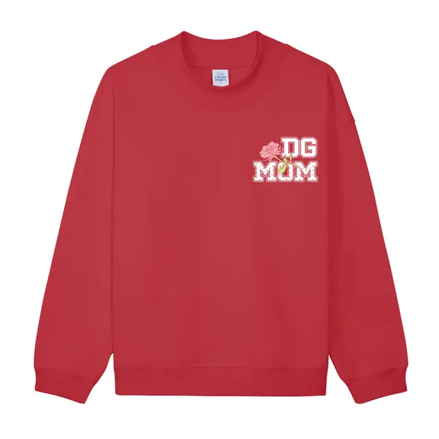 Delta Gamma Rose Illustration Parents Weekend Sweater 2