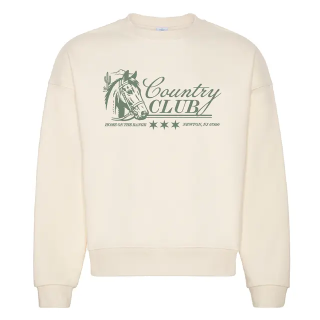Country Club Horse Graphic PR Crewneck 2