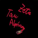Zeta Tau Alpha Lipstick Text PR Shirt