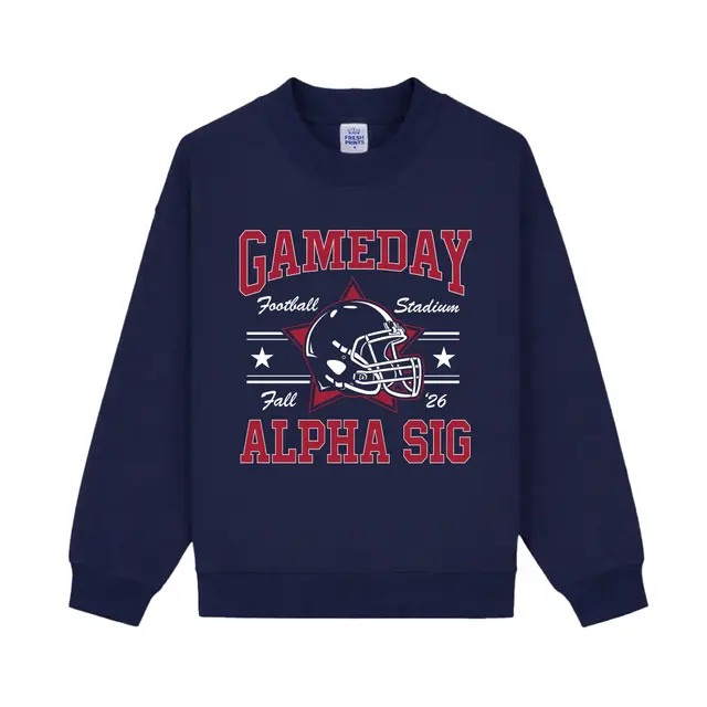 Alpha Sigma Alpha Football Helmet Game Day Hoodie 2