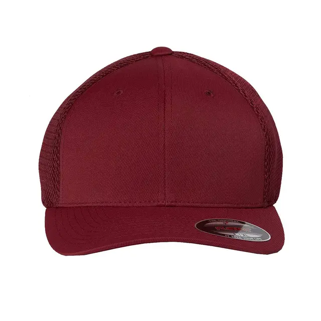 Flexfit Ultrafiber Mesh Cap Maroon Front