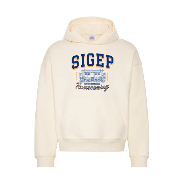 Sigma Phi Epsilon Bold Block Letters Homecoming Hoodie 2