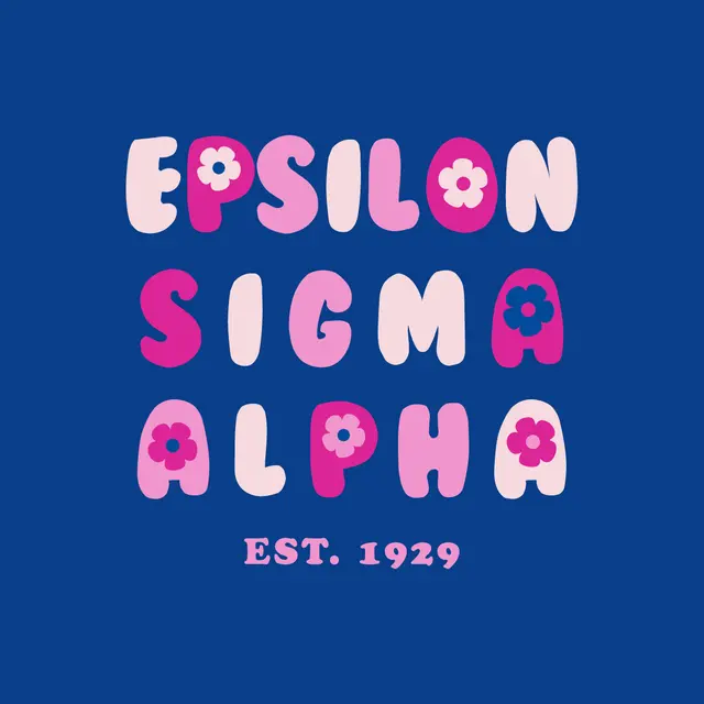 Epsilon Sigma Alpha Flower Block PR Hoodie 2