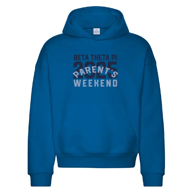 Beta Theta Pi Bold Number Parent's Weekend Hoodie 2