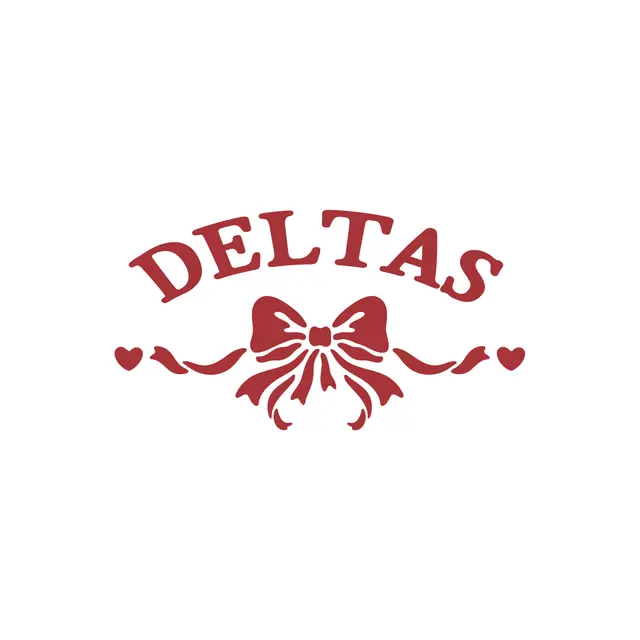 Delta Sigma Theta Bow and Heart PR Tank