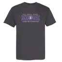 Alpha Chi Omega Bold Purple Text Philanthropy Shirt 2