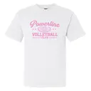 Volleyball Club Powerline Pink Text PR Shirt 2