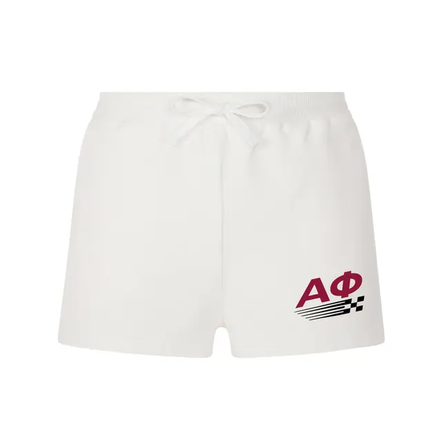 Alpha Phi Speed Stripe Graphic PR Shorts 2