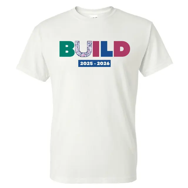 Kinesiology BUILD Bold Block Lettering PR Shirt 2