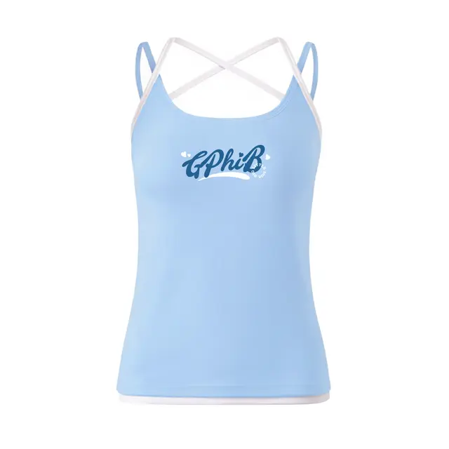 Gamma Phi Beta Whimsical Text Big Little Reveal Tank 2