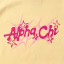 Alpha Chi Omega Starburst Hand Drawn Lettering PR Sweater
