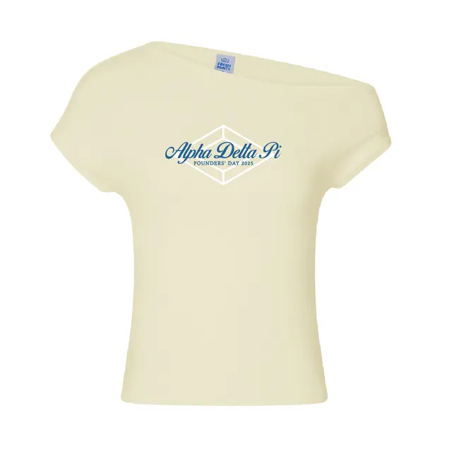 Alpha Delta Pi Diamond Script Founder's Day Shirt 2