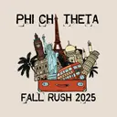 Phi Chi Theta Global Icon Rush Shirt
