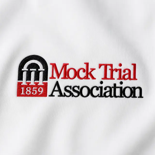 Mock Trial Association Arched Text PR Polo
