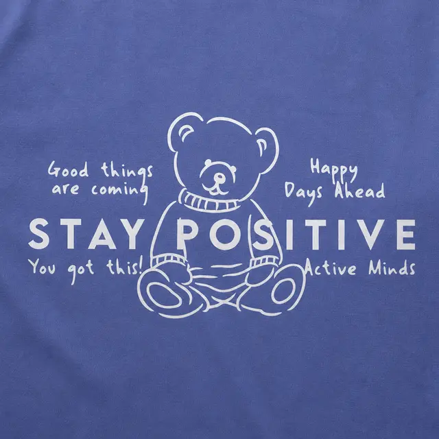 Active Minds Teddy Bear Illustration PR Crewneck