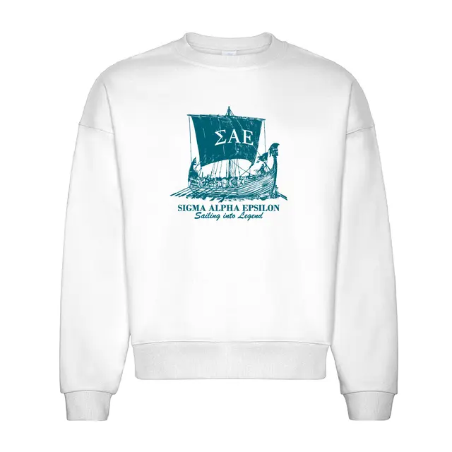 Sigma Alpha Epsilon Ship Illustration PR Sweater 2