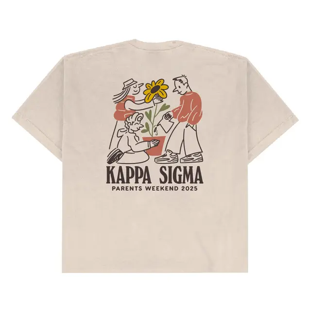 Kappa Sigma Plant Illustration Parents Weekend Shirt 2