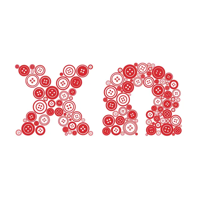 Chi Omega Button Pattern PR Tank