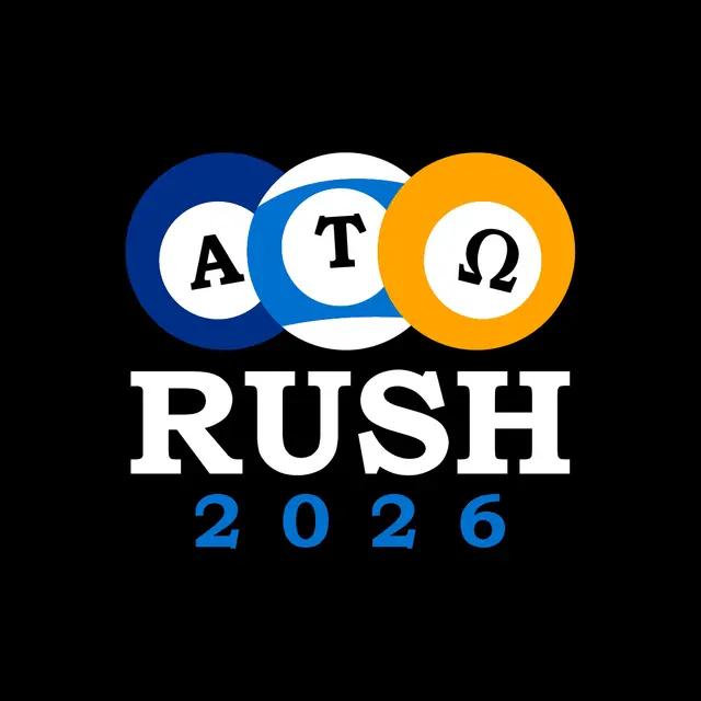 Alpha Tau Omega Bold Circle Graphic Rush Hoodie