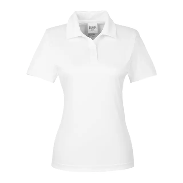 Team 365 Women's Zone Performance Polo - TT51W White Front