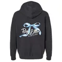 Pi Beta Phi Blue Bow Big Little Reveal Hoodie 2