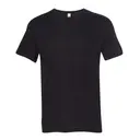 Customizable Alternative Vintage Jersey Keeper Short Sleeve Tee 5050 Black Front