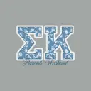 Sigma Kappa Lace Pattern Parents Weekend Crewneck