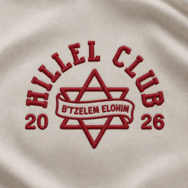 Hillel Star of David Graphic PR Sweater