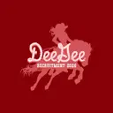 Delta Gamma Rope Text Riding Silhouette Recruitment Tank