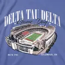 Delta Tau Delta Stadium Illustration Game Day Crewneck