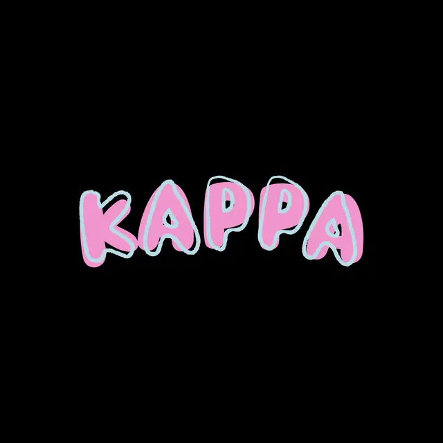 Kappa Kappa Gamma Bold Pink Text PR Tank