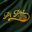 Pi Beta Phi Hand Drawn Lettering Game Day Tank