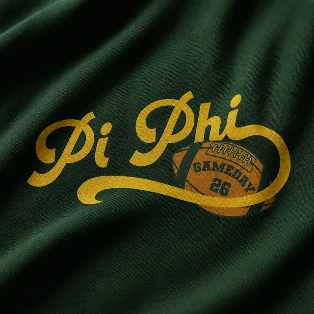 Pi Beta Phi Hand Drawn Lettering Game Day Tank