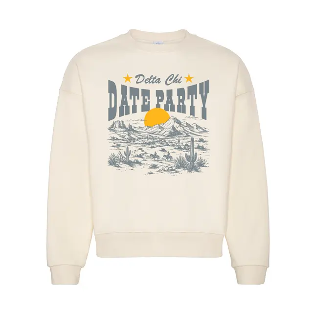Delta Chi Desert Landscape Date Party Sweater 2