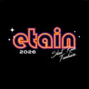Etain Colorful Retro Text Philanthropy Shirt