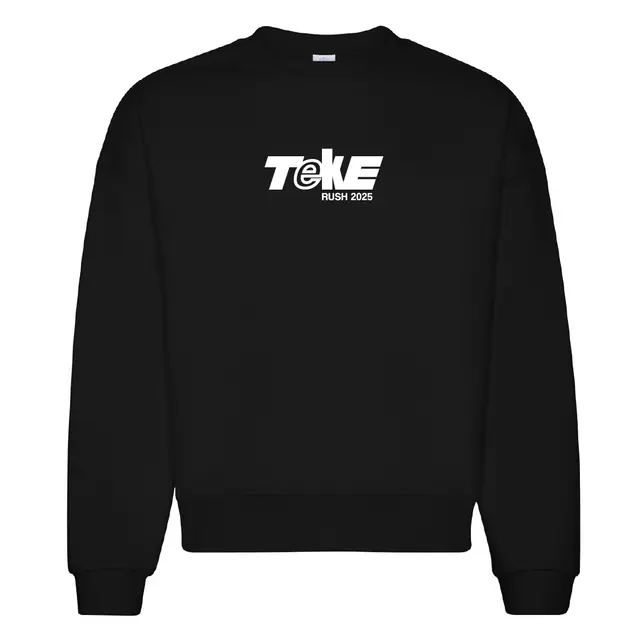 Tau Kappa Epsilon Bold Texts Rush Crewneck 2