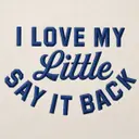 Delta Delta Delta Curved Script Big Little Reveal Sweater