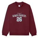Society of Women Engineers Bold Number PR Sweater 2