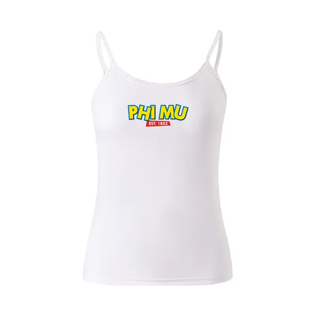 Phi Mu Toy Story Bold Block Lettering PR Tank 2