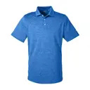 Customizable Puma Golf Men's Icon Heather Polo 596801 LAPIS BLUE Front