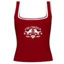 Chi Omega Prancing Horses and Heart PR Tank 2
