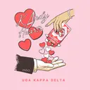 Kappa Delta Candy Hearts Pink Date Party Shirt