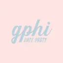 Gamma Phi Beta Soft Pastel Text Date Party Shirt
